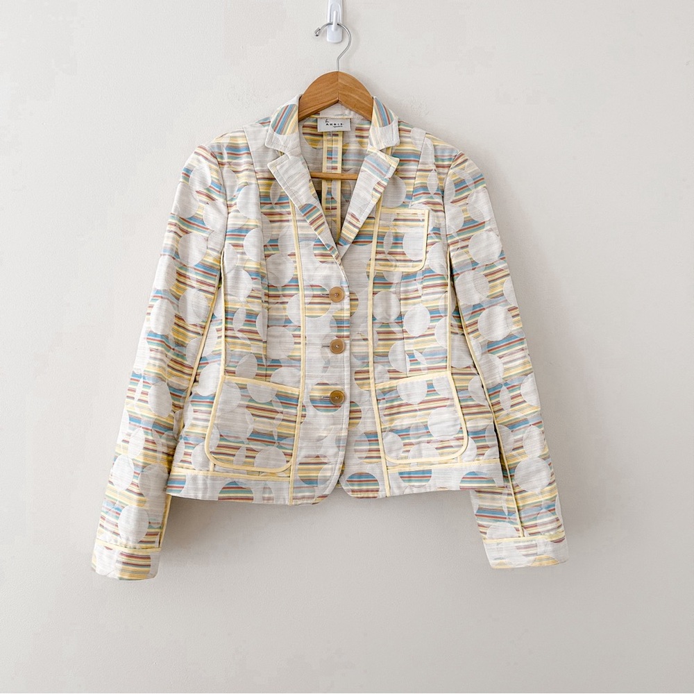 AKRIS PUNTO cotton blend jacket with fabulous detailing! 

# 14
B1